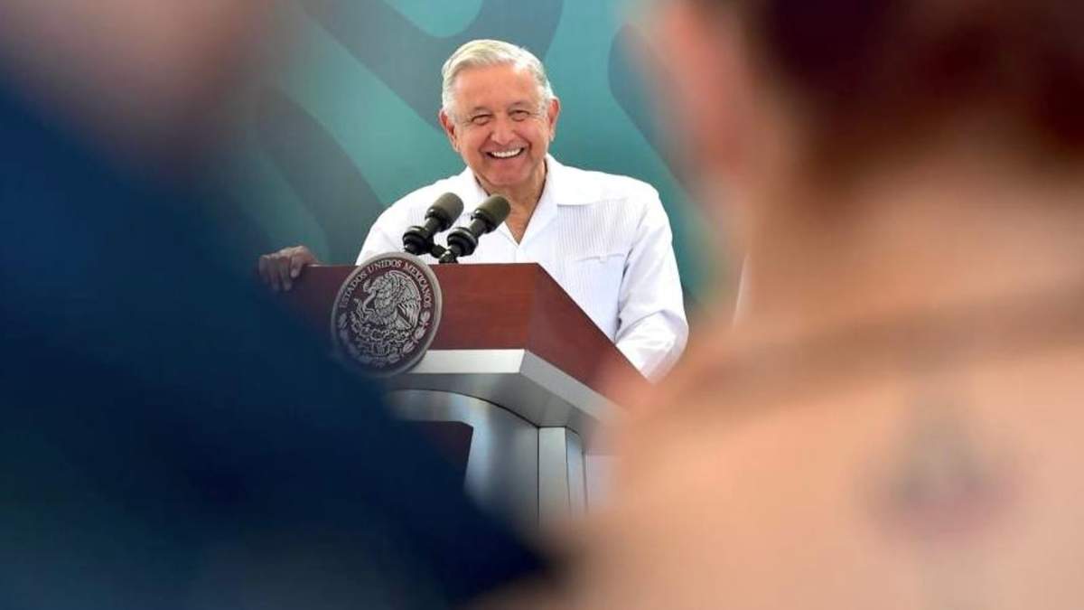 El presidente López Obrador en Sonora
