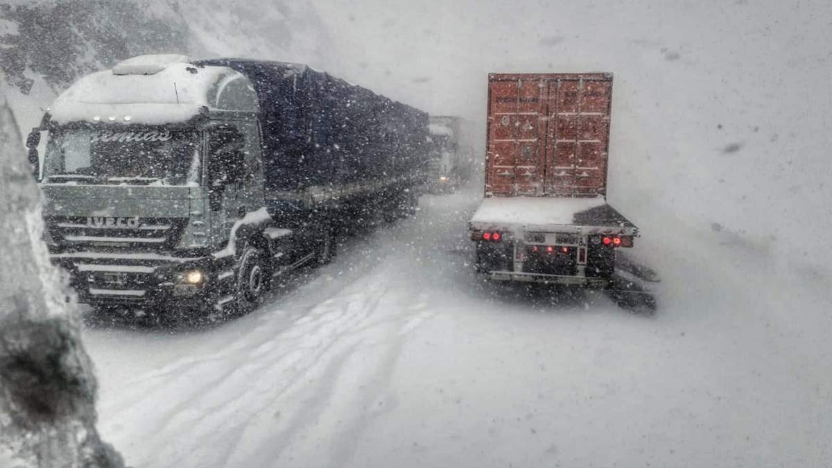El SMN anticipó que se mantendrán las nevadas al sur del país. Fuente: (X)