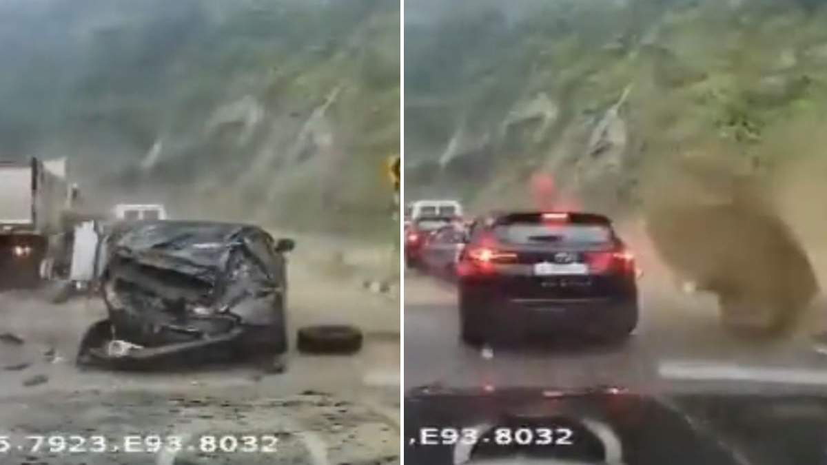 Momento del accidente