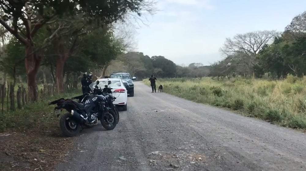 Zona del hallazgo