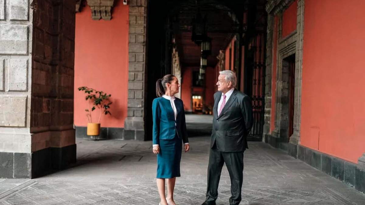 Sheinbaum y AMLO. 4T, continuidad