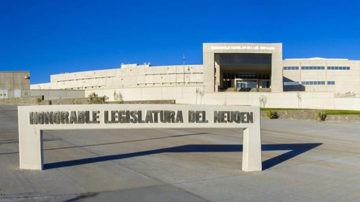 Edificio de la Legislatura del Neuquén.