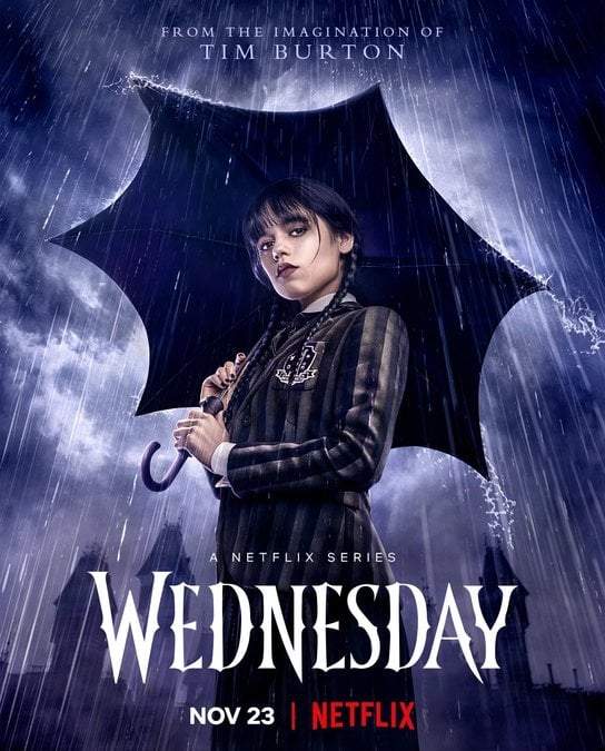 Miércoles, la serie basada en el icónico personaje de La Familia Addams dirigida por Tim Burton para Netflix