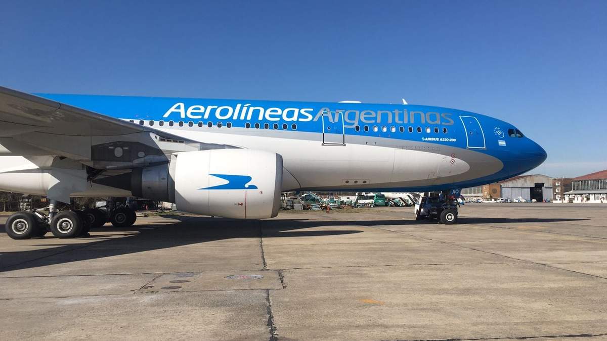 Aerolíneas Argentinas logró una fuerte recuperación en los últimos cuatro años. Fuente: (Twitter)