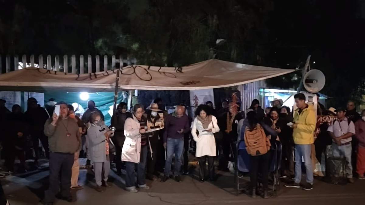 Loa manifestantes en Asamblea