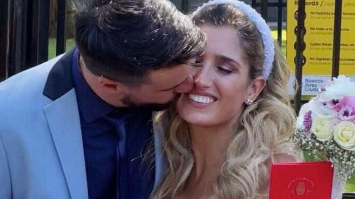 Flavio Azzaro y su esposa, Sol Nobile. Fuente: (Instagram)