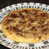 Ligera, saciante y lista en 15 minutos: la tortilla de atún y berenjena que tenés que probar