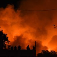 Reportan fuerte incendio en la Central de Abasto de la CDMX (Video)
