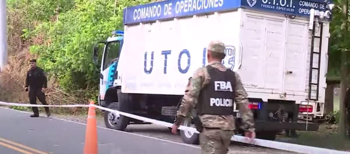 El Grupo Halcón montó un megaoperativo para buscar al tirador que hirió a una mujer