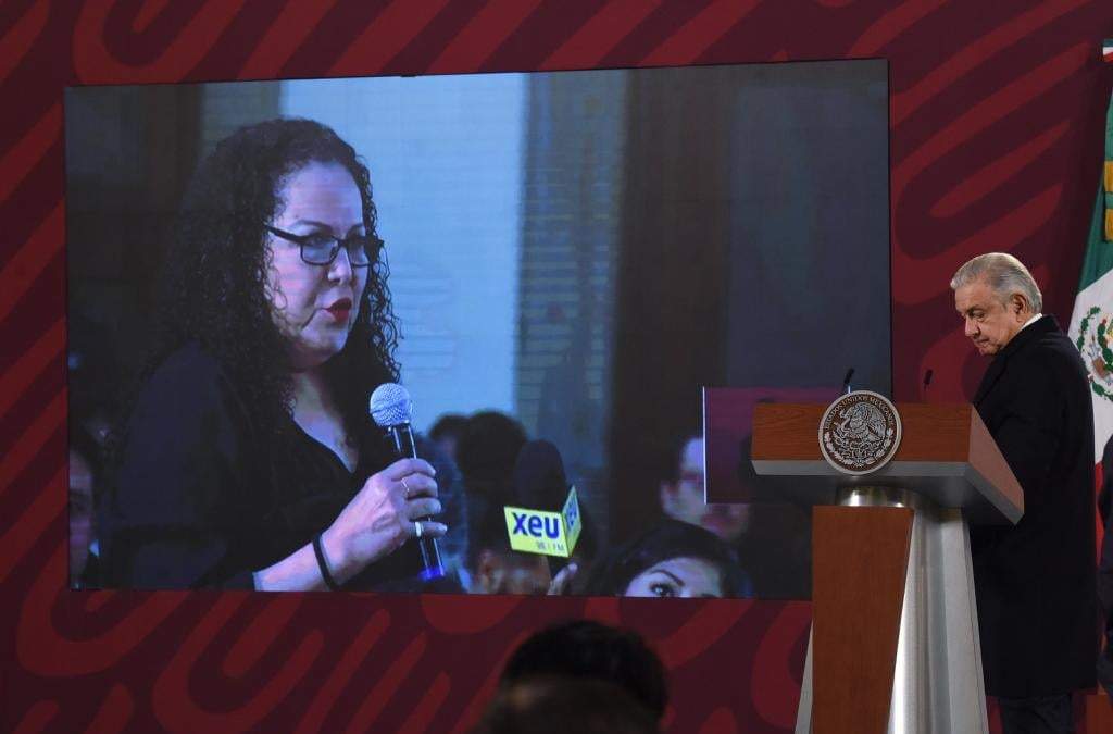 AMLO presentó el video del día que Lourdes Maldonado le pidió ayuda