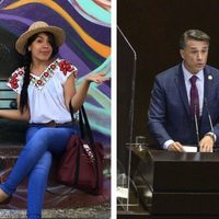 Saxofonista atacada con ácido tilda de oportunista a Sergio Mayer