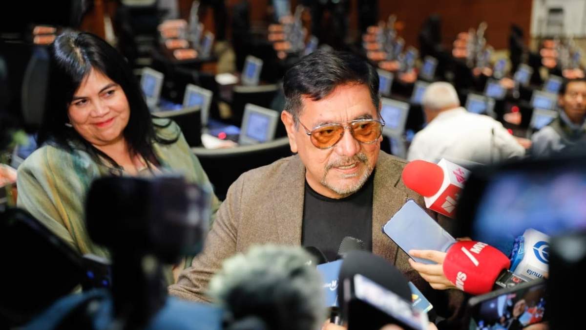 Félix Salgado Macedonio en la entrevista