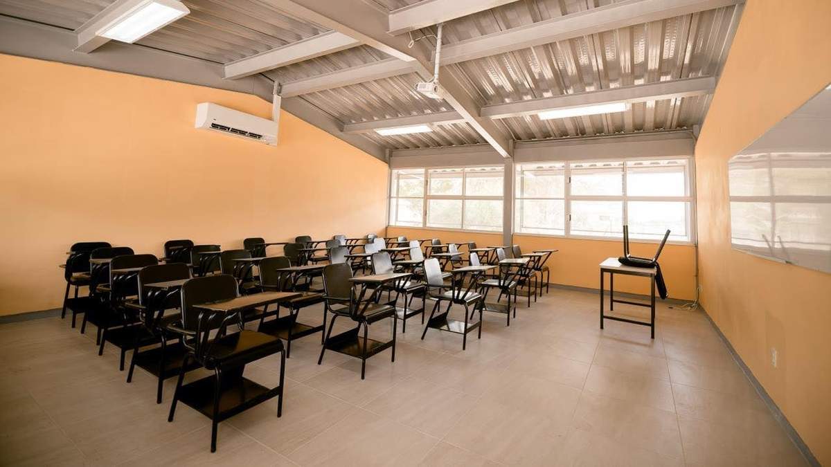 Una aula en Durango