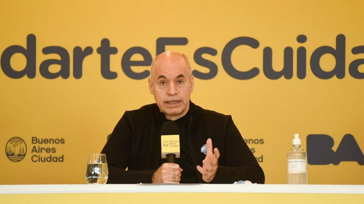 Horacio Rodríguez Larreta, jefe de Gobierno porteño. Fuente: (Twitter)