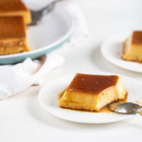 Flan fit sin leche ni huevos: tentate con la receta perfecta para comer algo dulce este sábado