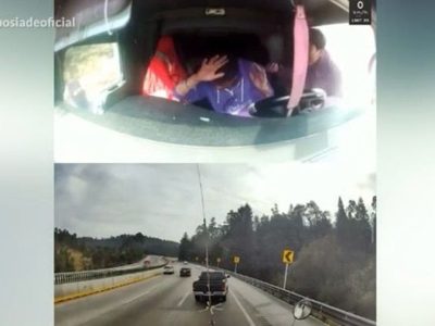 “Primero te voy a matar a ti”: Captan asalto a tráiler con medicamentos en Arco Norte (Video)