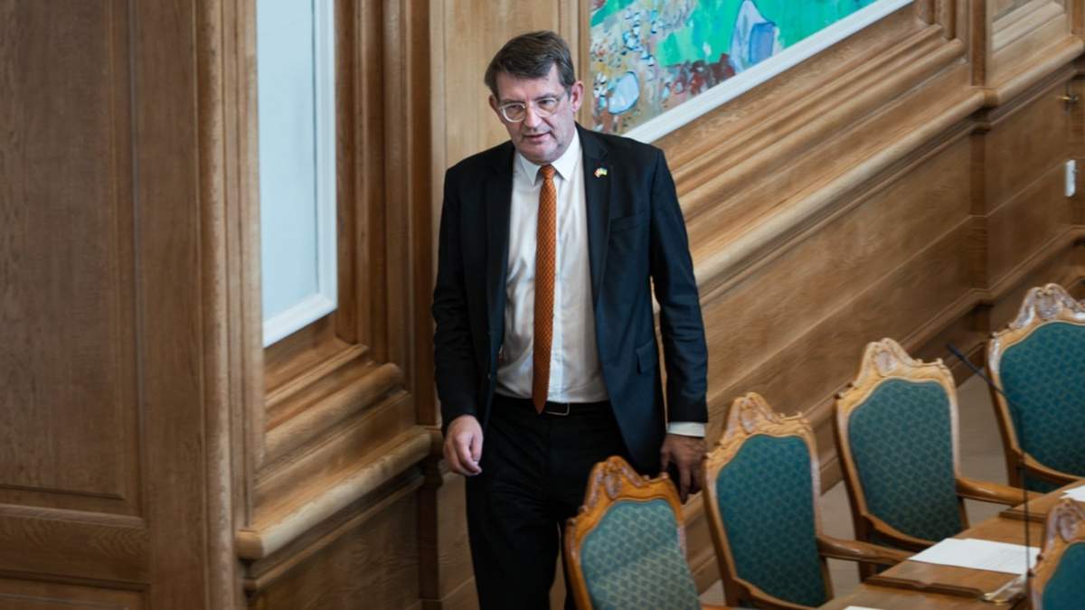 El ministro de Defensa danés, Troels Lund Poulsen