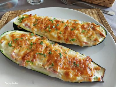 Zucchini relleno con puré de papa, jamón y queso: para comer algo bien cremoso y rico este domingo