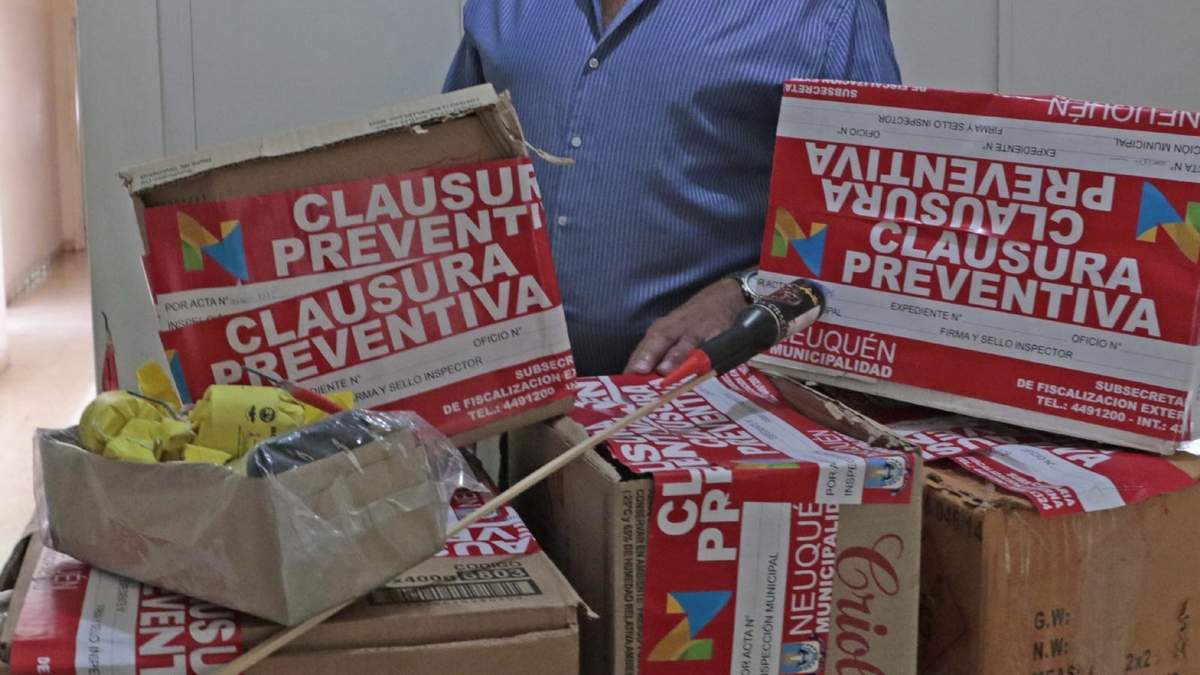 Los controles por venta y uso de pirotecnia serán con mayor intensidad durante las fiestas de fin de año. Fuente (Tu Noticia)