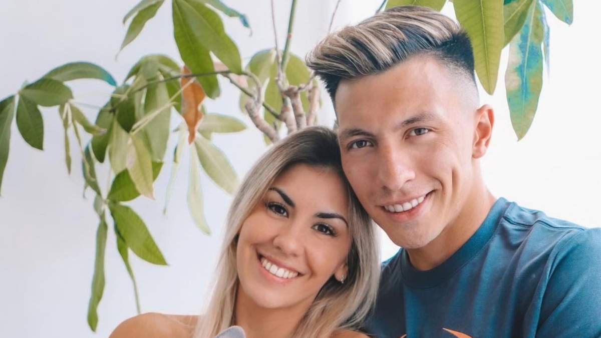 Muri López y Lisandro Martínez. Fuente: (Instagram)