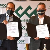 CCE y UIF firman convenio para frenar delitos financieros