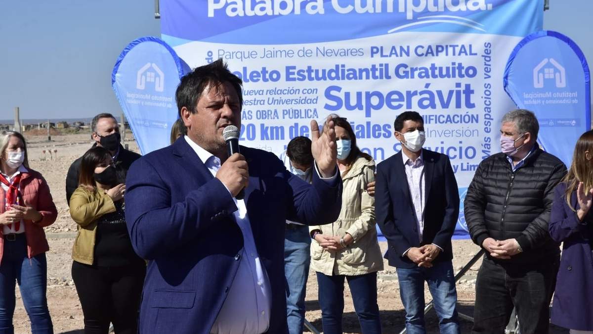 Mariano Gaido, intendente de Neuquén. Fuente: (Twitter)
