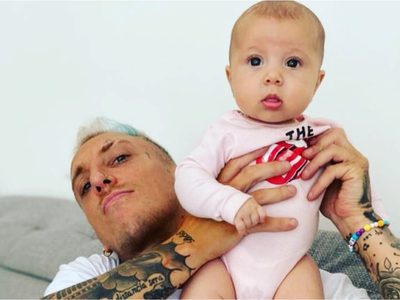 Los pasos de papá: El Polaco retrató a Abril de esta manera y resultó verdaderamente irresistible