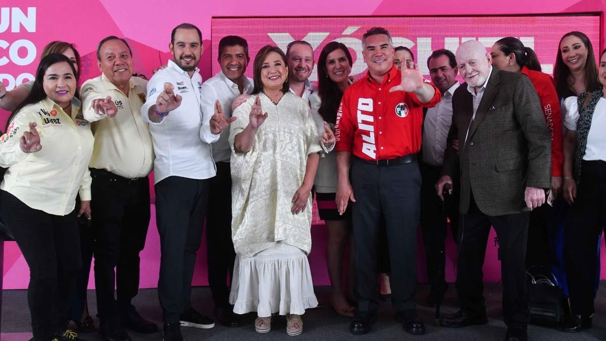 Conferencia de candidatos de oposición