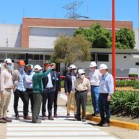 Federico Basualdo visitó el Complejo Nuclear Atucha