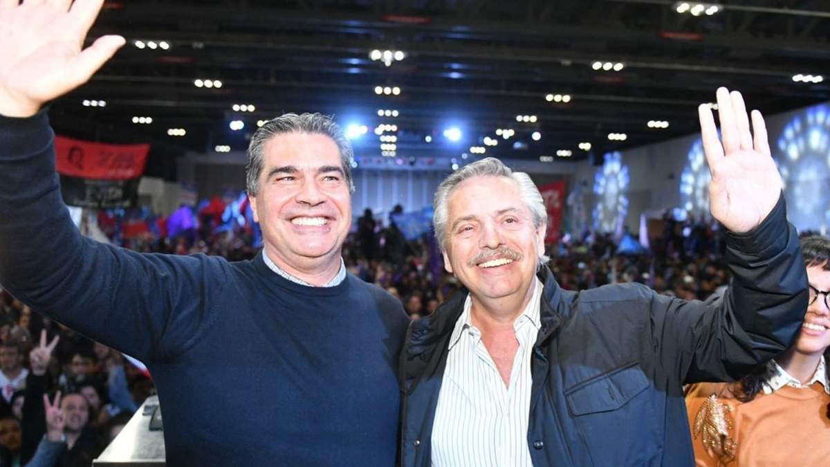 Jorge Capitanich y Alberto Fernández. Fuente: (Twitter)