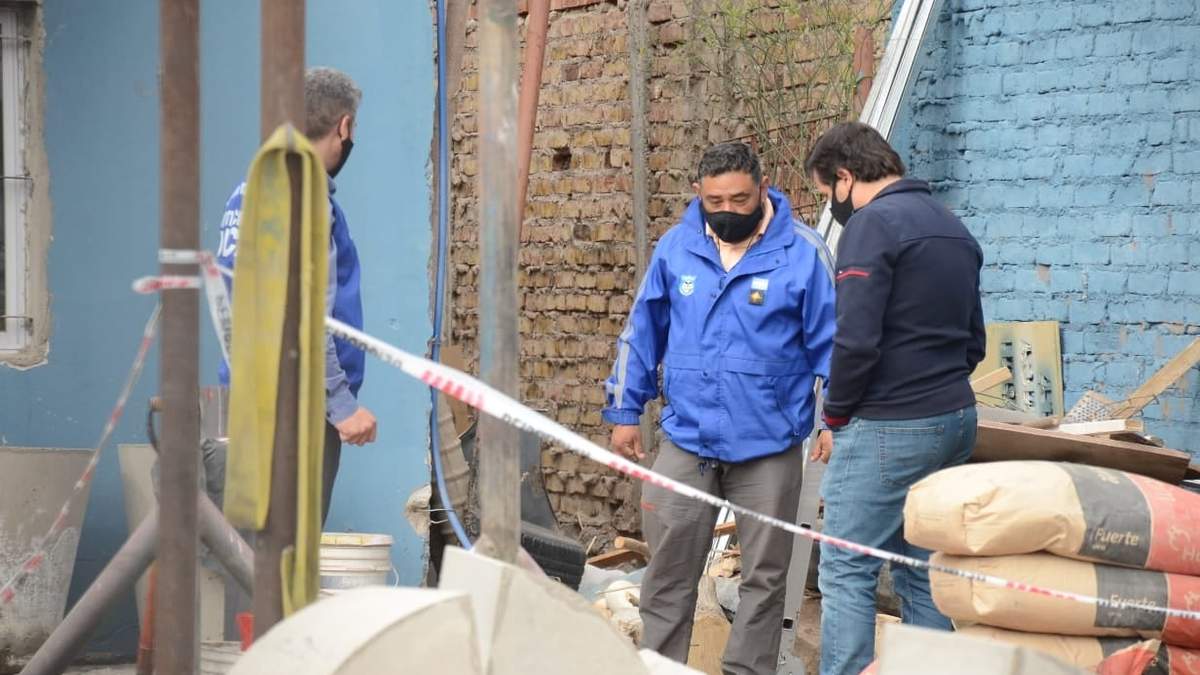 Hallaron huesos en una casa de Neuquén. Fuente: (Twitter)