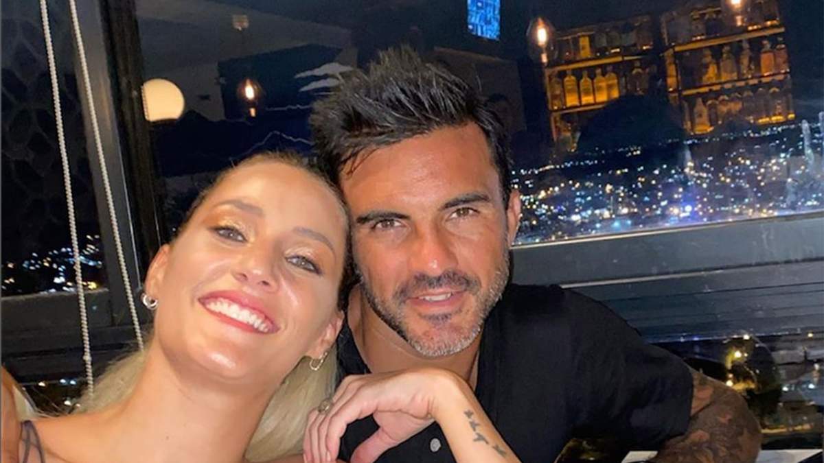 Mica Viciconte y Fabián Cubero. Fuente: (Twitter)