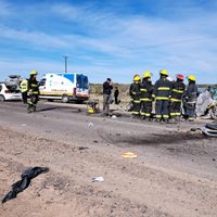 Dos muertos tras un violento choque frontal en la ruta 70