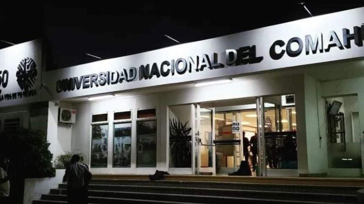 Universidad Nacional del Comahue.Fuente: (Facebook)