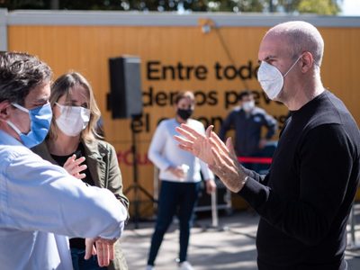 ¡Otro escándalo! Acusan a Larreta de mandar barbijos de cotillón al Banco Ciudad