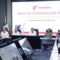 Instruye Américo Villarreal a mantener vigilancia permanente en zona conurbada ante crecida del Pánu