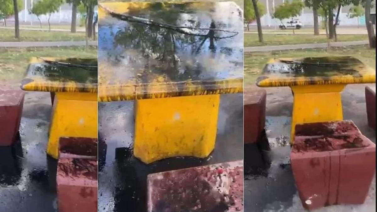 Vecinos del barrio Unión de Mayo repudiaron el acto vandálico. Fuente: (Alerta Digital)