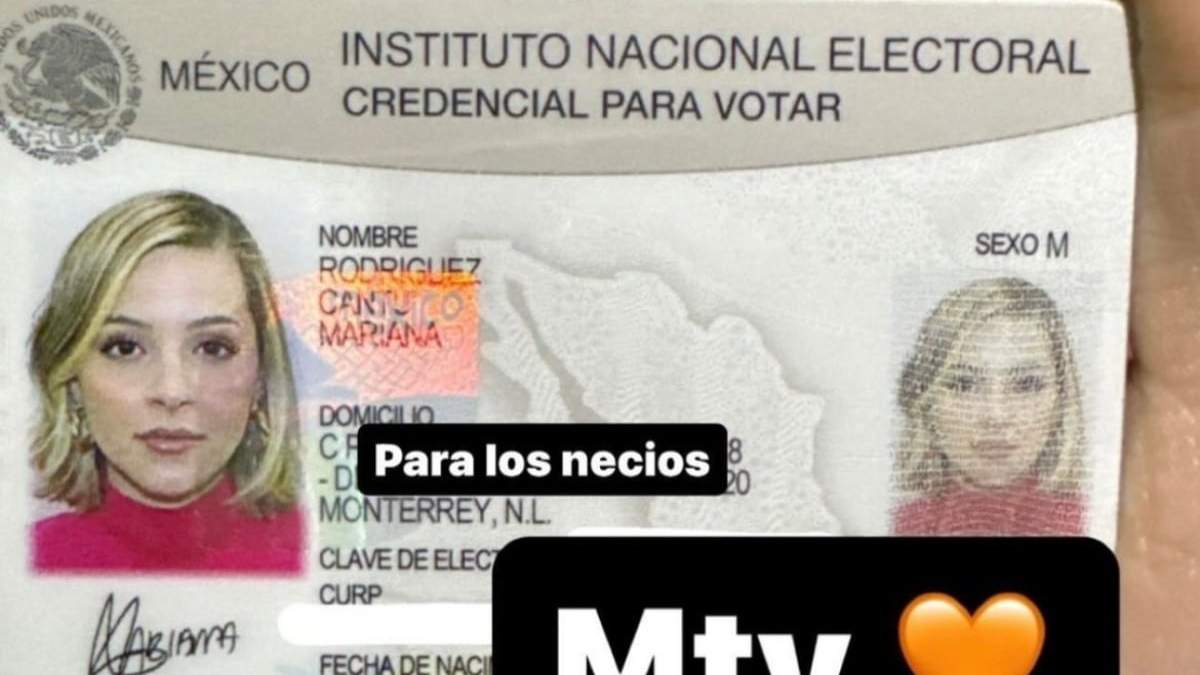 La imagen publicada por Mariana Rodríguez