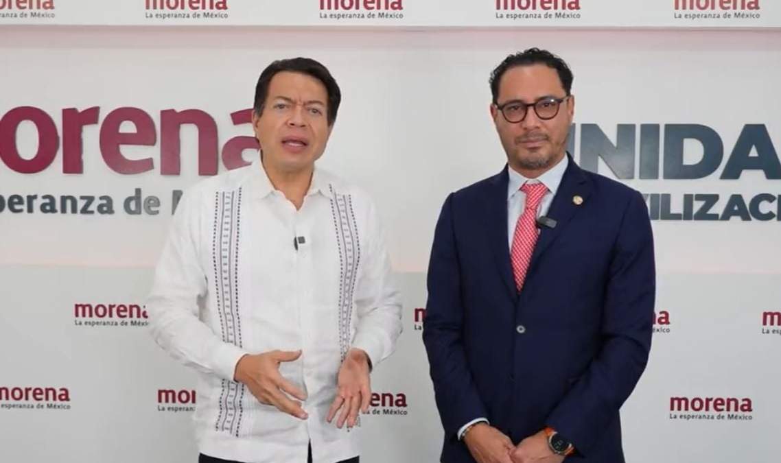 Mario Delgado y el senador Raúl Paz