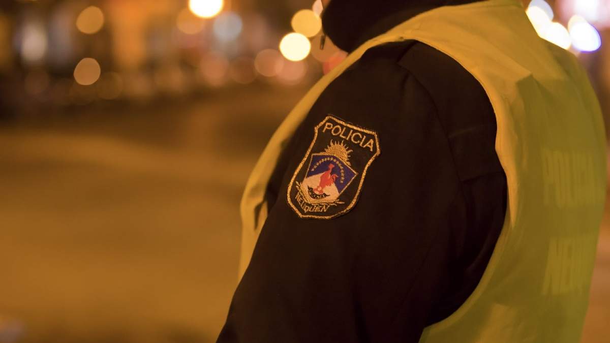 Policía de Neuquén. Fuente: (Twitter)
