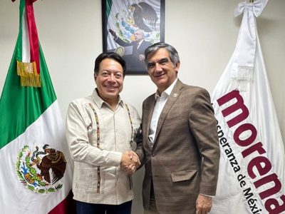Mario Delgado condena campaña negra y terror judicial contra Américo Villarreal