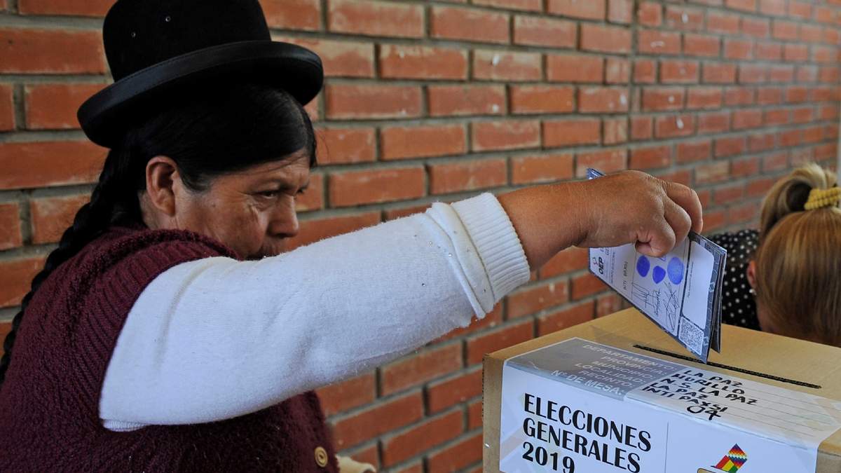 Las elecciones presidenciales de Bolivia de 2019. Fuente: (Twitter)