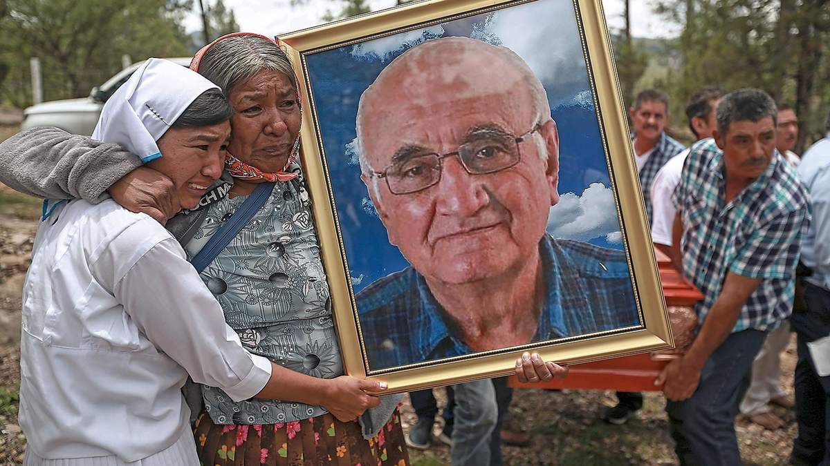 El crimen. Golpe a diócesis