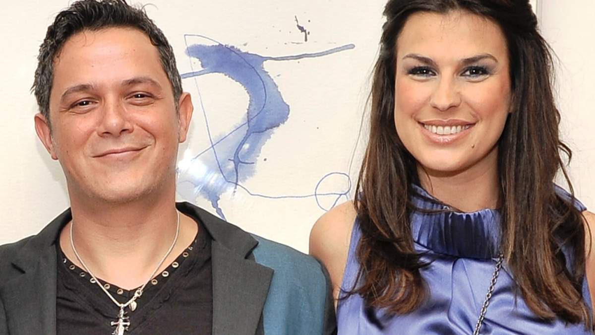 Alejandro Sanz y Raquel Perera. Fuente: (Twitter)