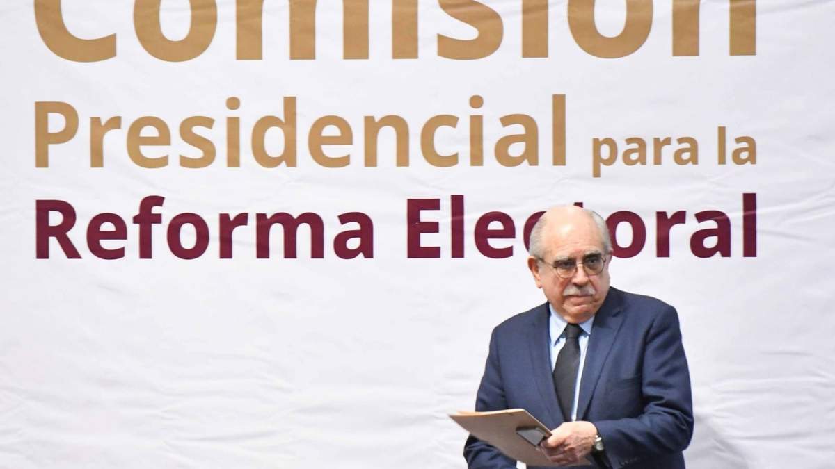 Pablo Gómez, presidente de la Comisión Presidencial para la Reforma Electoral
