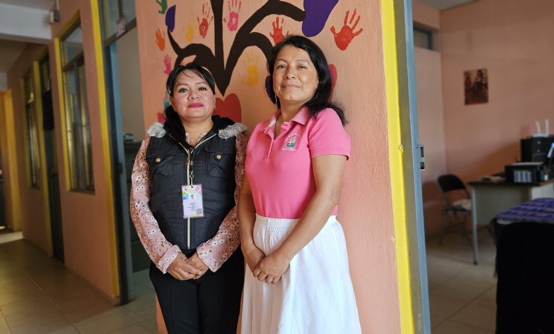 Gady e Isabel Dircio Chautla. Lucha por los derechos de las mujeres Foto Luis Daniel Nava