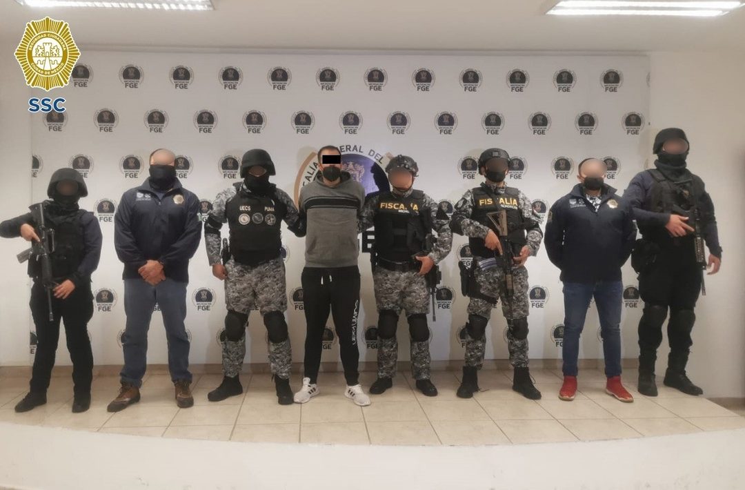 Presentación de Héctor Eduardo “N”, alias “Bart”, atacante de Ciro Gómez Leyva