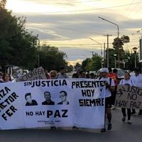 Familiares de los tres trabajadores fallecidos en la explosión de NAO marcharon por justicia