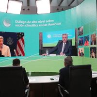 Alberto Fernández propuso un canje de deuda por acciones climáticas