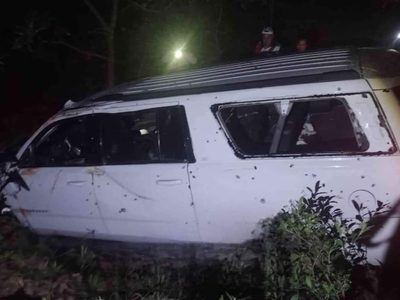 Emboscada deja siete muertos y cuatro heridos en una carretera de Olinalá, en la Montaña de Guerrero